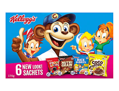 Kellogg's Cereal Fun Pack 170g - 2 Pack