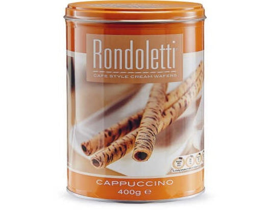 Rondoletti Cappuccino Cream Wafers 400g - 2 Pack