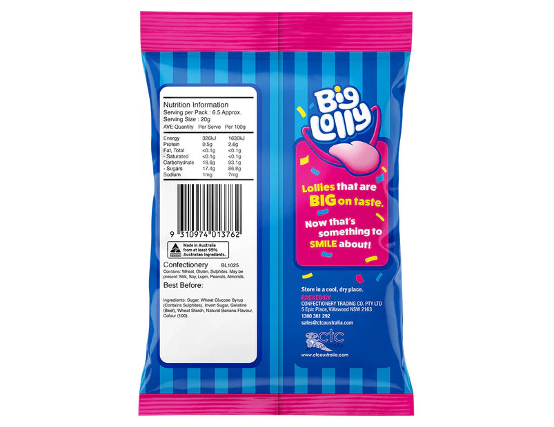 Big Lolly Bananas 100g - 3 Pack