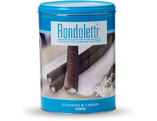 Rondoletti Cookies & Cream Wafers 400g - 2 Pack