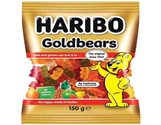 Haribo Gold Bears Candy 150g - 3 Pack