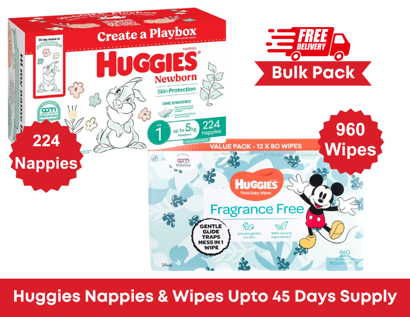 Huggies nappies