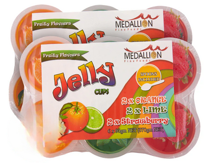 Medallion Fruity Jelly Cups 570g - 2 Pack