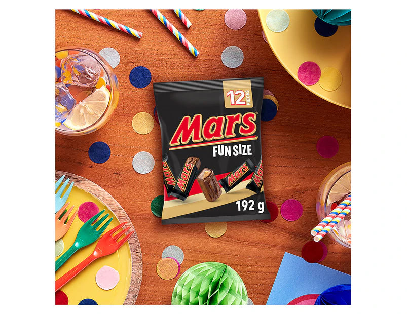 Mars Fun Size Share Bag 192g - 3 Pack