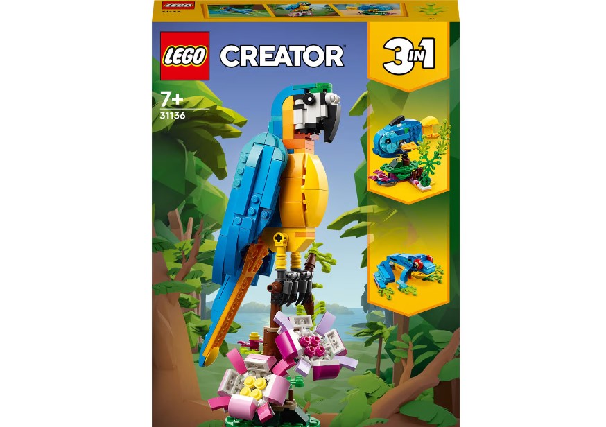 LEGO Creator Exotic Parrot 31136