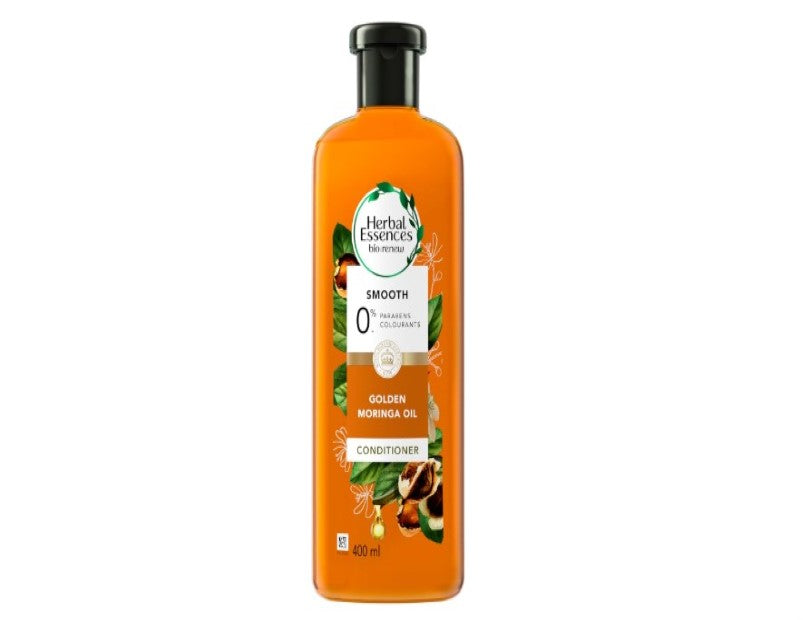 Herbal Essences Bio, Renew Golden Moringa Oil Smoothing Conditioner For Frizzy Hair 400ml