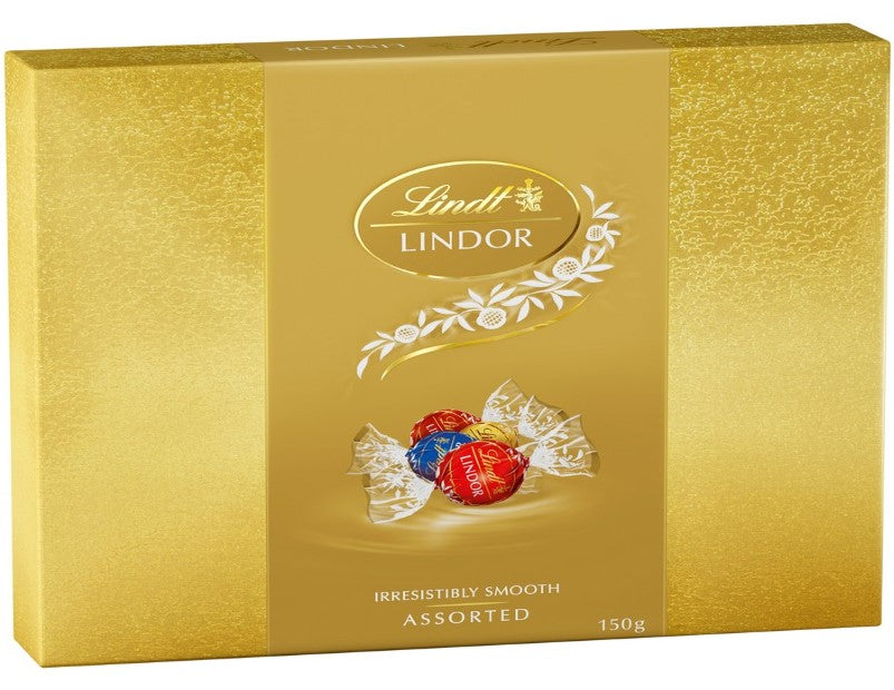 Lindt Lindor Assorted Chocolates Box 150g