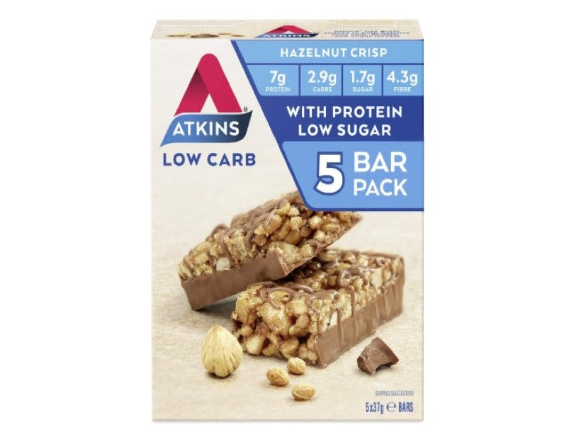 Atkins Day Break Chocolate Hazelnut Crisp Bar 185 g