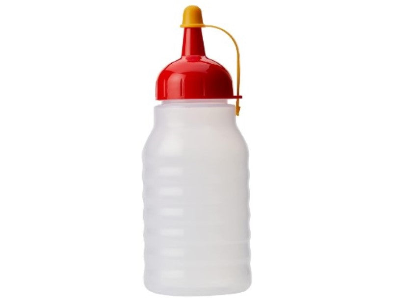 Décor Squeezy Sauce Bottle,Red