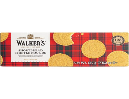 Walker's Shortbread Thistle Rounds 150g - 3 Pack