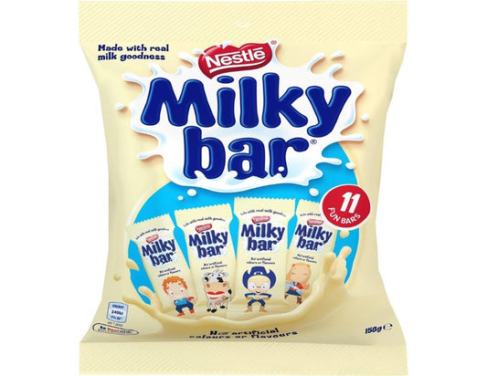 Nestle Milky Bar 11 Piece Share Pack 158g - 2 Pack