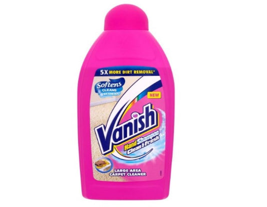 Vanish Carpet Manual Shampoo Clean and Fresh Pure Air 450 ml