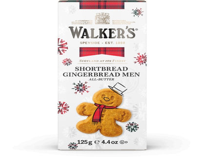 Walker's Shortbread Gingerbread Men 125g - 3 Pack