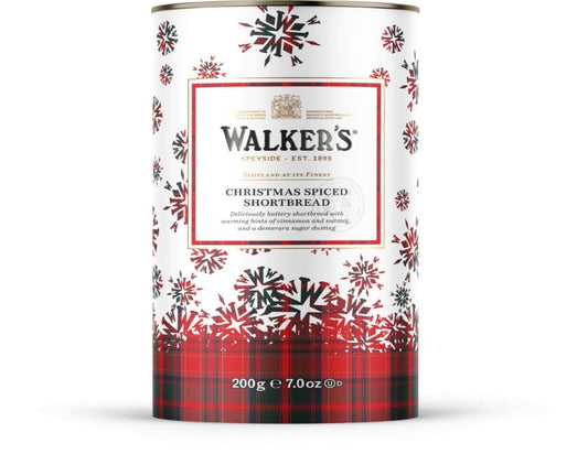 Walker's Christmas Spiced Shortbread 200g - 2 Pack