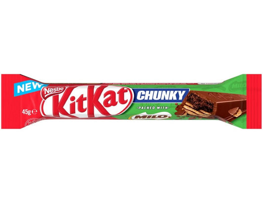 Nestle Kit Kat Chunky Chocolate Milo 45g - 3 Pack