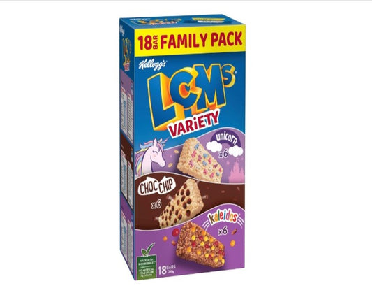 Kellogg's LCM's Variety Snack Bars (Pack Of 18)