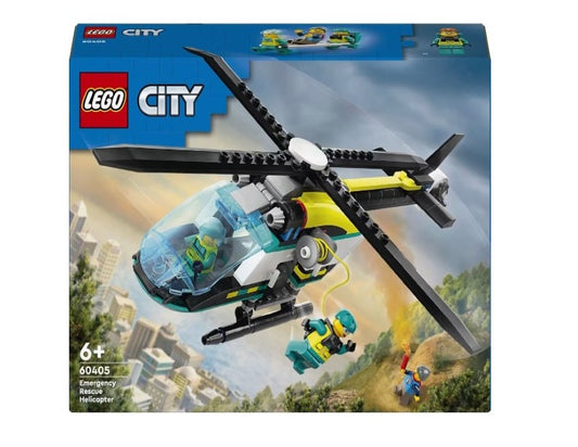 LEGO City Great Vehicles Emergency Rescue Helicopter 60405