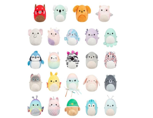 6cm Original Squishmallows Micromallows Plush Blind Capsule - Assorted