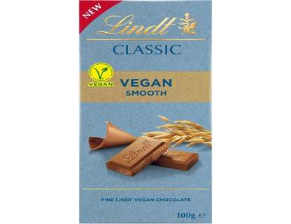 Lindt Classic Vegan Smooth Chocolate Block 100g