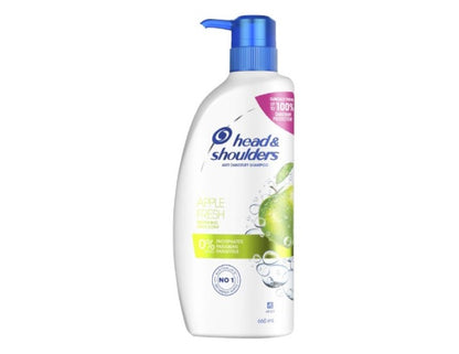 Head & Shoulders Apple Fresh Anti Dandruff Shampoo For Refreshed Scalp, 660ml