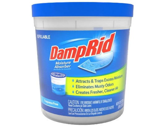 DampRid Refillable Moisture Absorber, Fragrance Free, 300 g