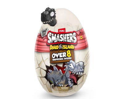 6 Piece Zuru Smashers Dino Island Egg - Assorted