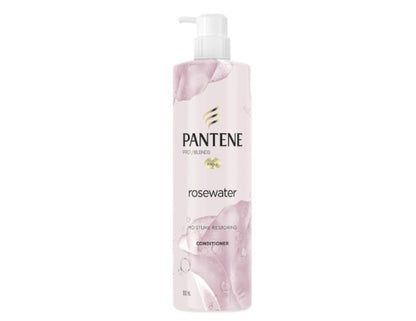 Pantene Pro-V Blends Micellar Rosewater Moisturising Conditioner, Restoring Moisture For Dry Hair 530ml