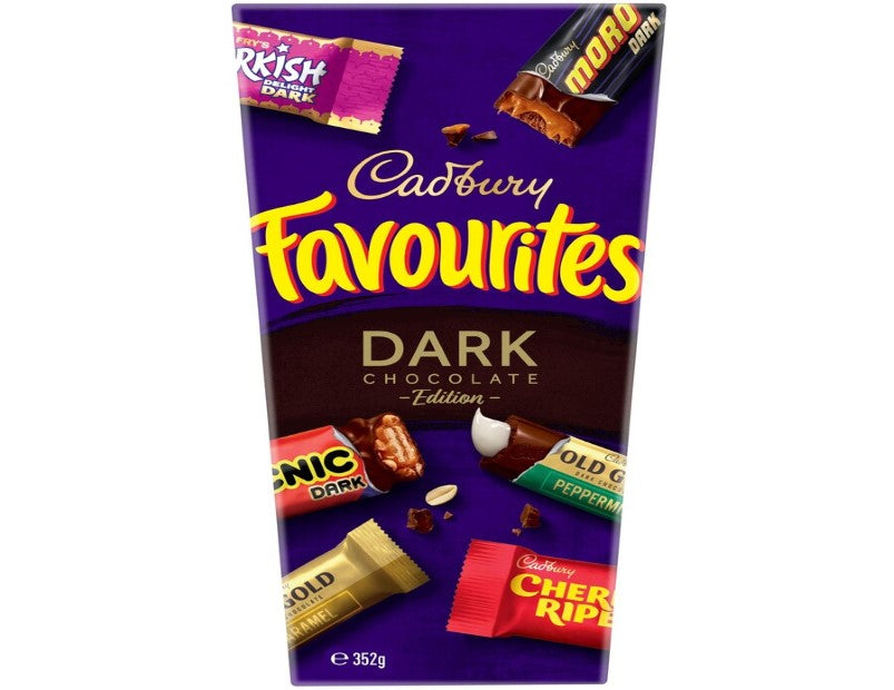 Cadbury Favourites Dark Chocolate Gifting Box 352g