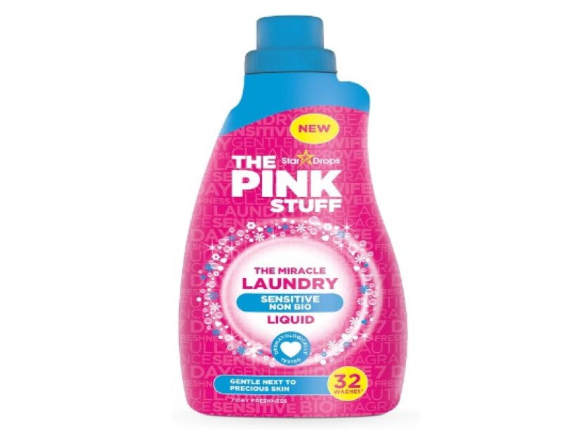 The Pink Stuff Laundry Sensitive Liquid, 960 ml, Multicolo