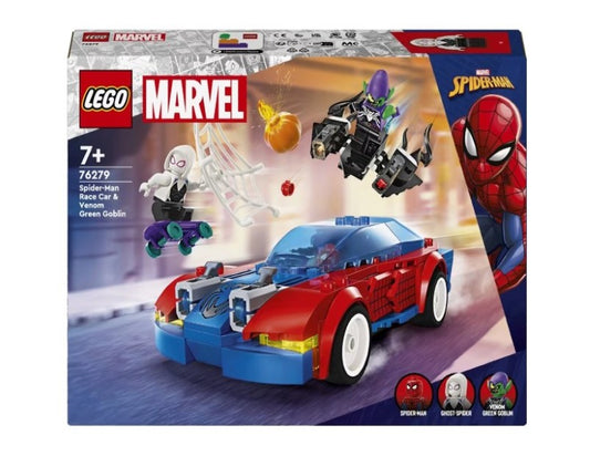 LEGO Super Heroes Marvel Spider-Man Race Car & Venom Green Goblin 76279 | AU