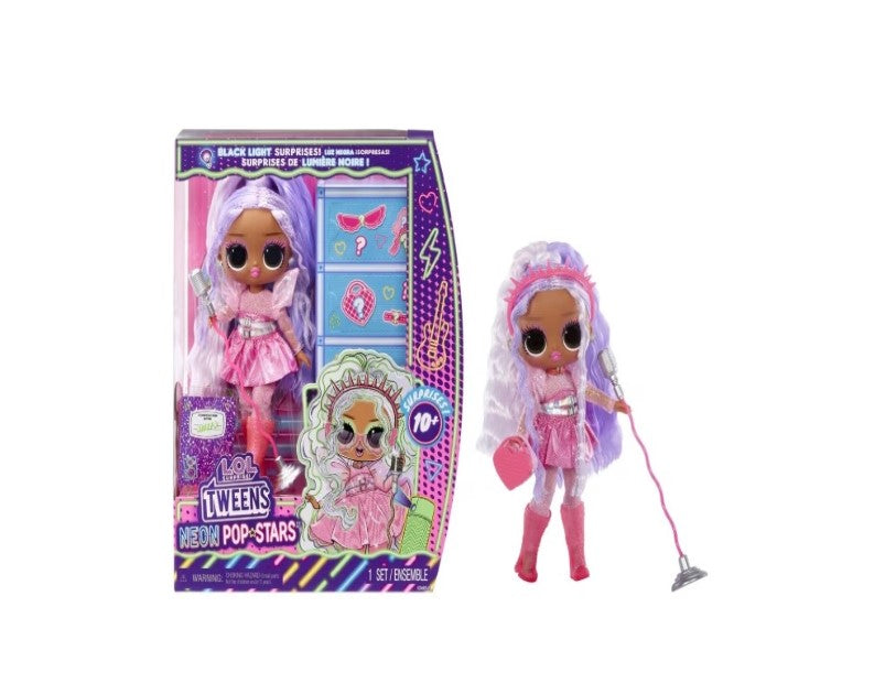 L.O.L. Surprise! Tweens Neon Pop Stars: Kitty K Doll