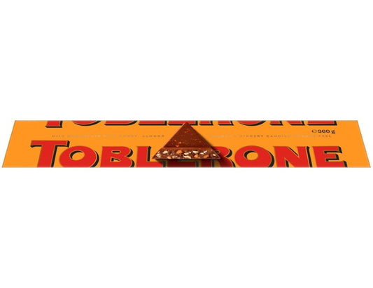 Toblerone Orange Twist Milk Chocolate Bar 360g