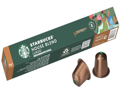 Starbucks by Nespresso House Blend Coffee Pods 10 Capsules - 3 Pack