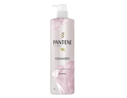 Pantene Pro-V Blends Micellar Rosewater Moisturising Shampoo, Restoring Moisture For Dry Hair 530ml