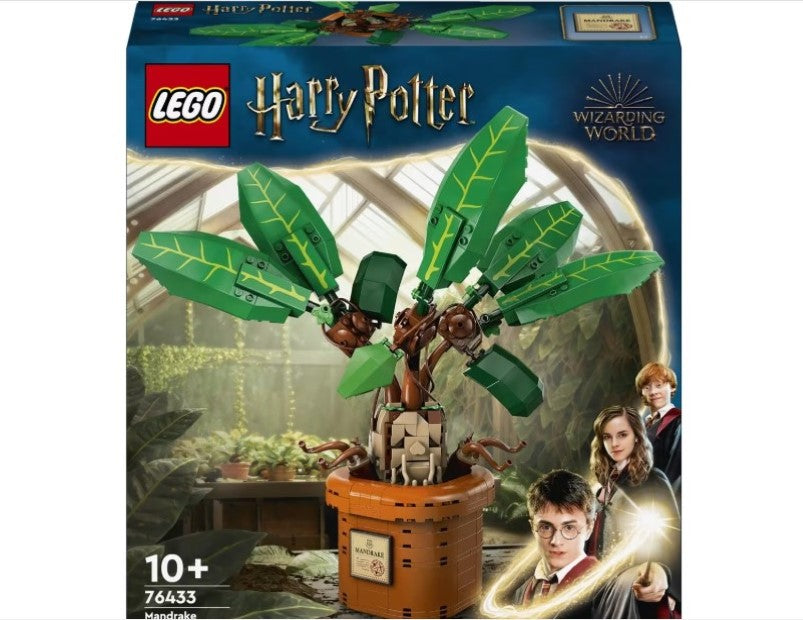 LEGO Harry Potter Mandrake Plant Toy Magical Gift 76433