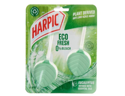 Harpic Eco Fresh Eucalyptus Toilet Cleaner Block 35 g (Pack of 2)