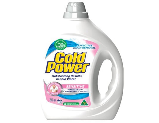 Cold Power Sensitive Pure Clean, Washing Liquid Laundry Detergent, 2 Litres