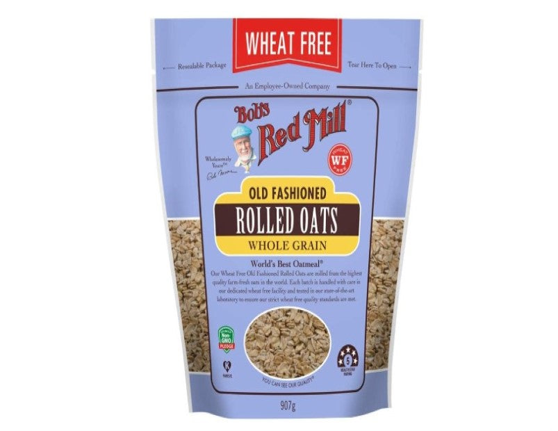 Bob's Red Mill Pure Wheat Free Rolled Oats, 907g