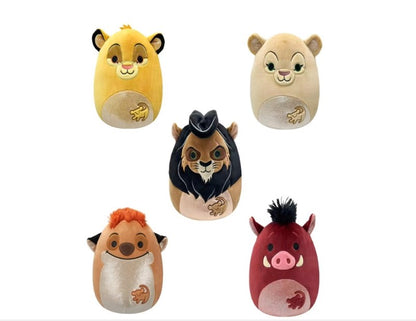 20cm Squishmallows 30th Anniversary Lion King Plush Toy - Assorted