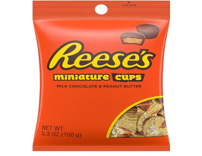 Reese's Miniatures Milk Chocolate Peanut Butter Cups 150g - 2 Pack