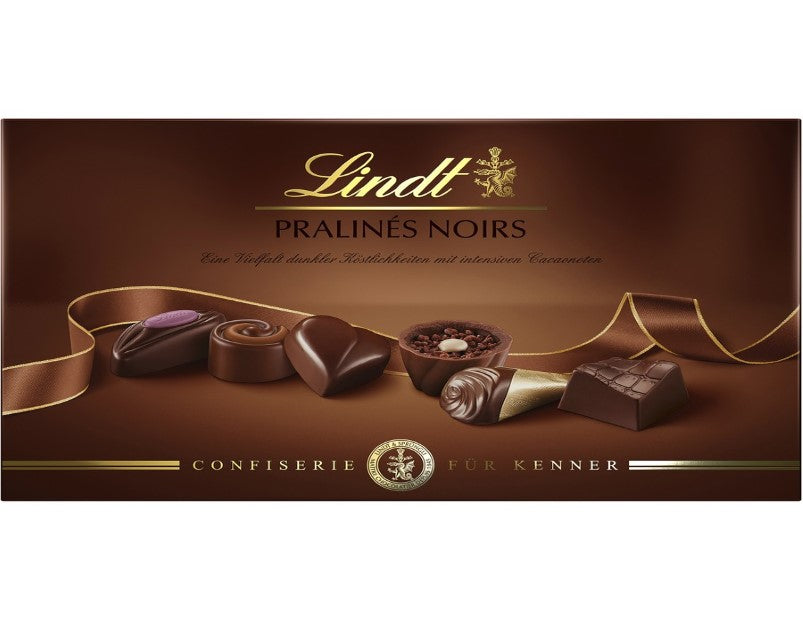 Lindt Pralines Noirs Dark Chocolate Gift Box 200g