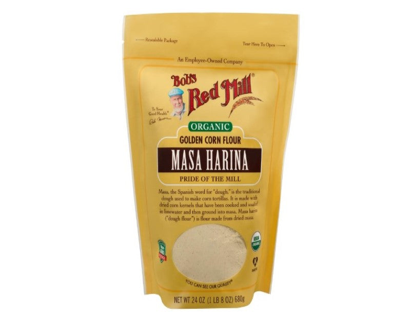 Bob's Red Mill Organic Masa Harina Pouch, 680 g