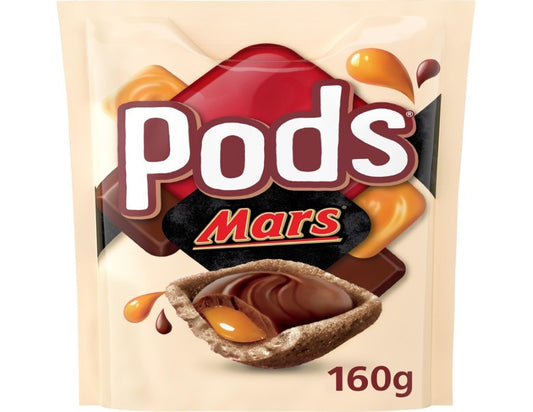 Pods Mars Chocolate Snack & Share Bag 160g - 2 Pack