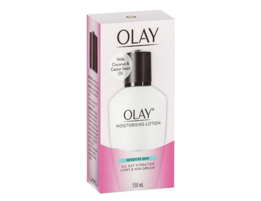 Olay Sensitive Moisturising Lotion, 150 Millilitres