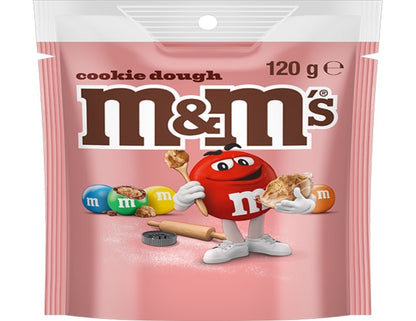 M&M's Cookie Dough Milk Chocolate Snack & Share Bag 120g - 2 Pack