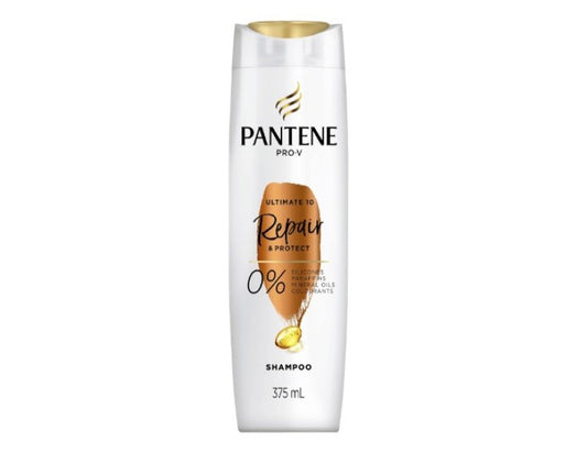 Pantene Pro-V Ultimate 10 Repair and Protect Shampoo, Stengthening for Damaged Hair 375ml