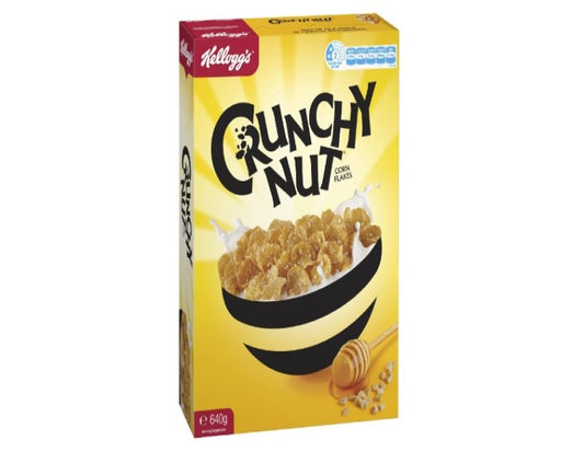 Kellogg's Crunchy Nut Corn Flakes Breakfast Cereal, 640g