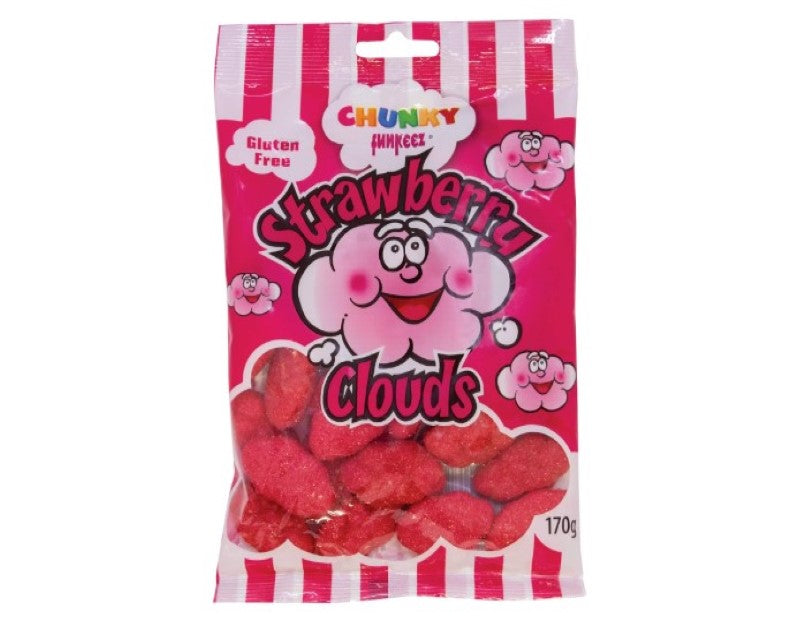 Chunky Funkeez Strawberry Clouds, 170 g