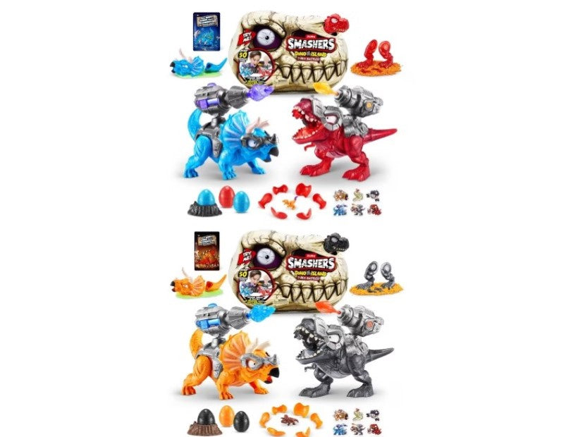 Zuru Smashers Dino Island T-Rex Battles! - Assorted