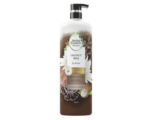 Herbal Essences Bio, Renew Hydrate Coconut Milk Conditioner, 600ml